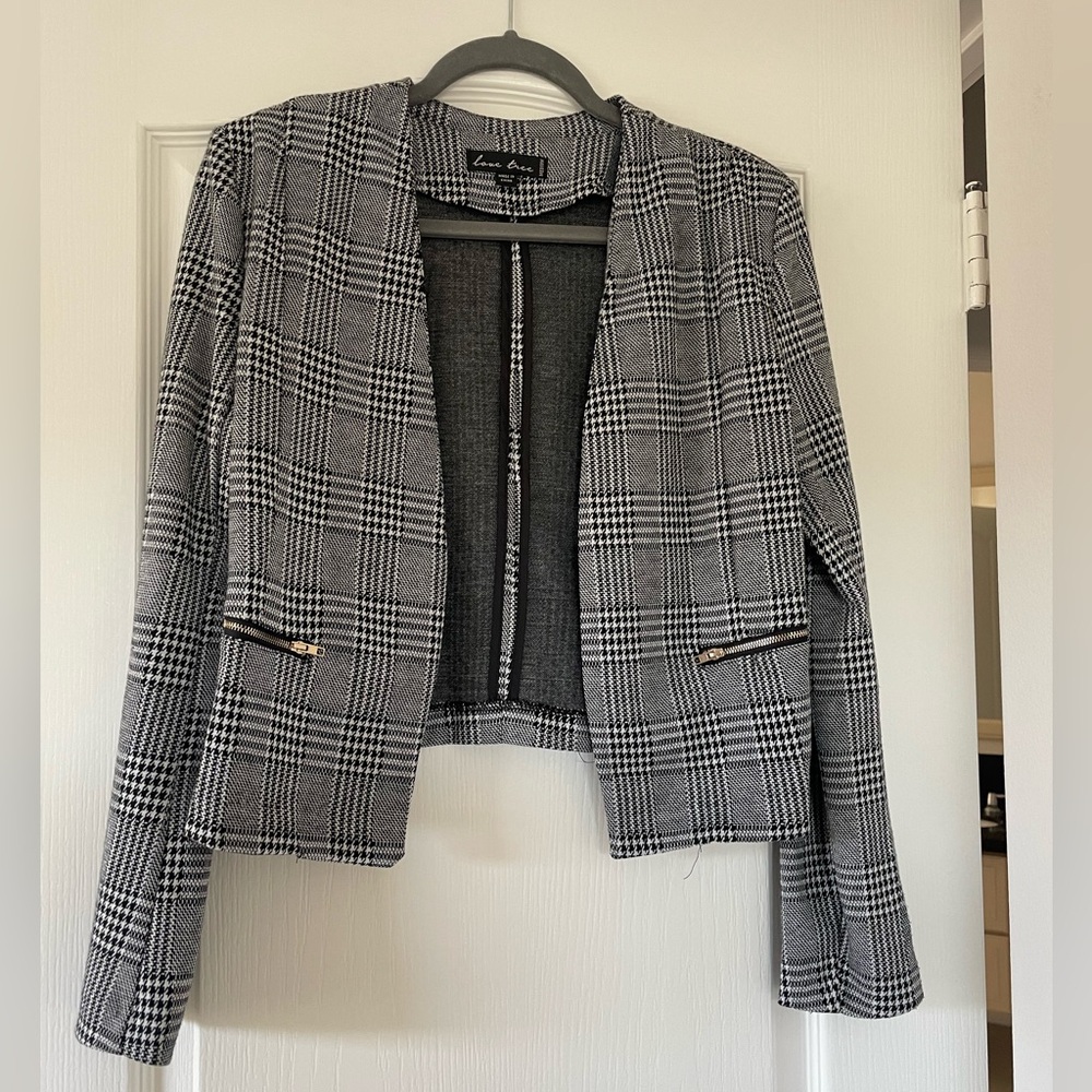 Houndstooth Blazer